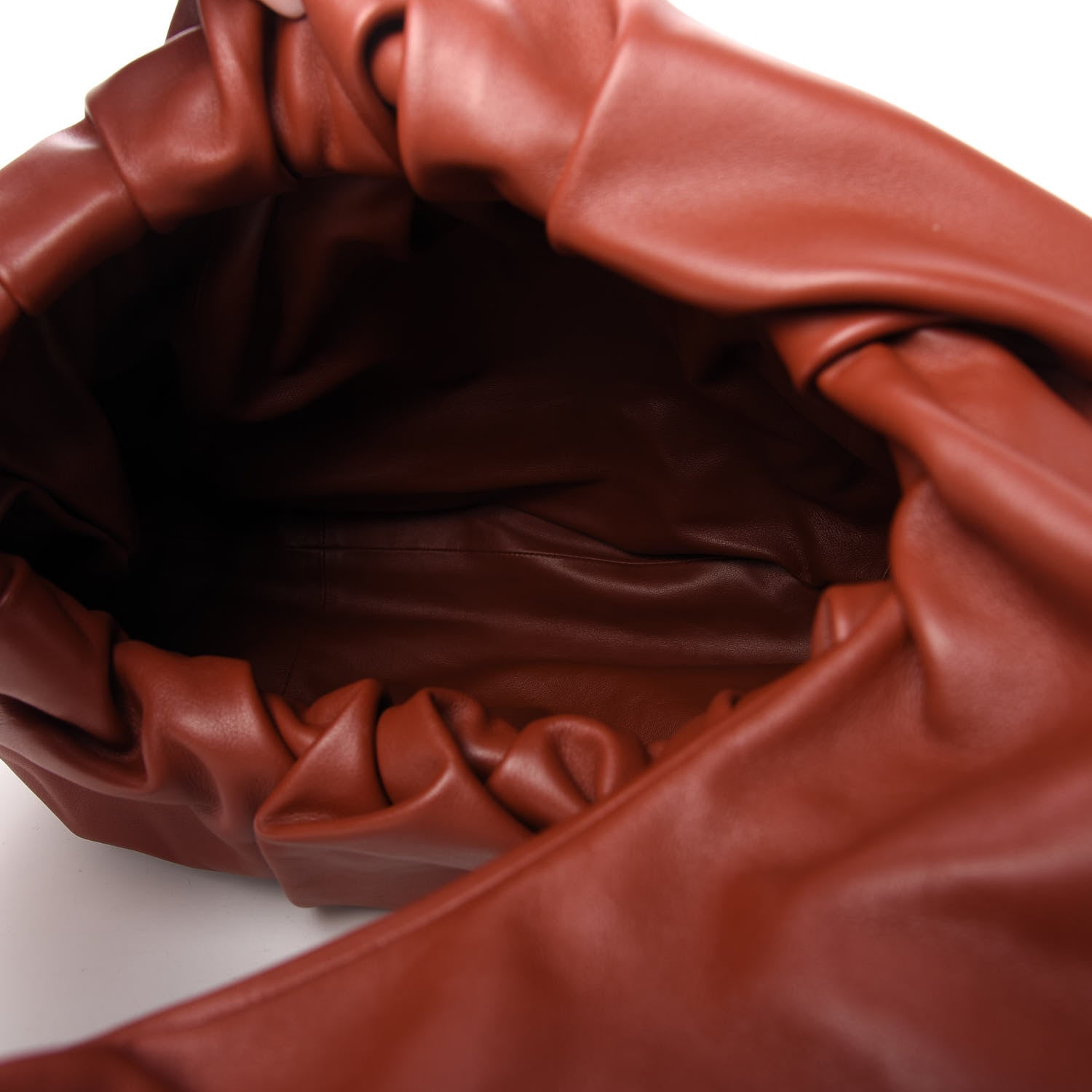 Bottega Veneta Smooth Butter Calfskin The Shoulder Pouch Rust 6 of 11