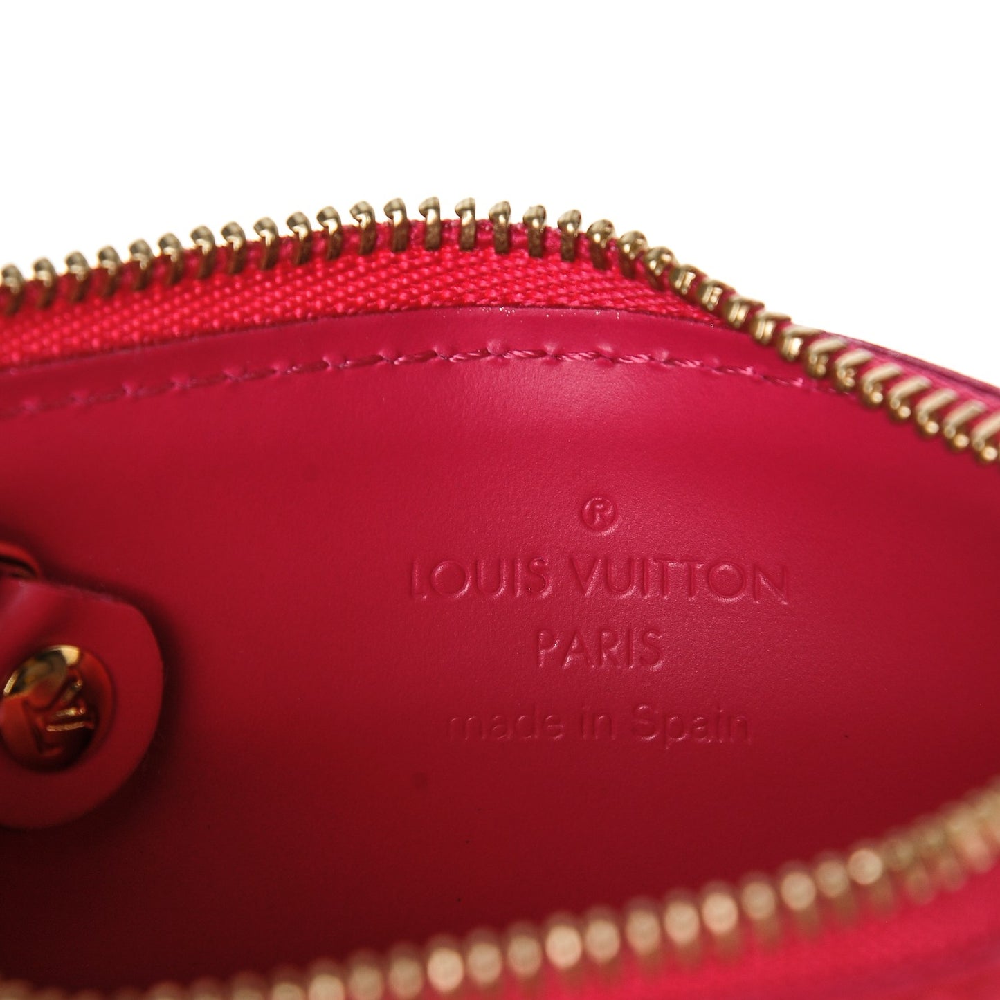 Vernis Key Pouch Rose Pop