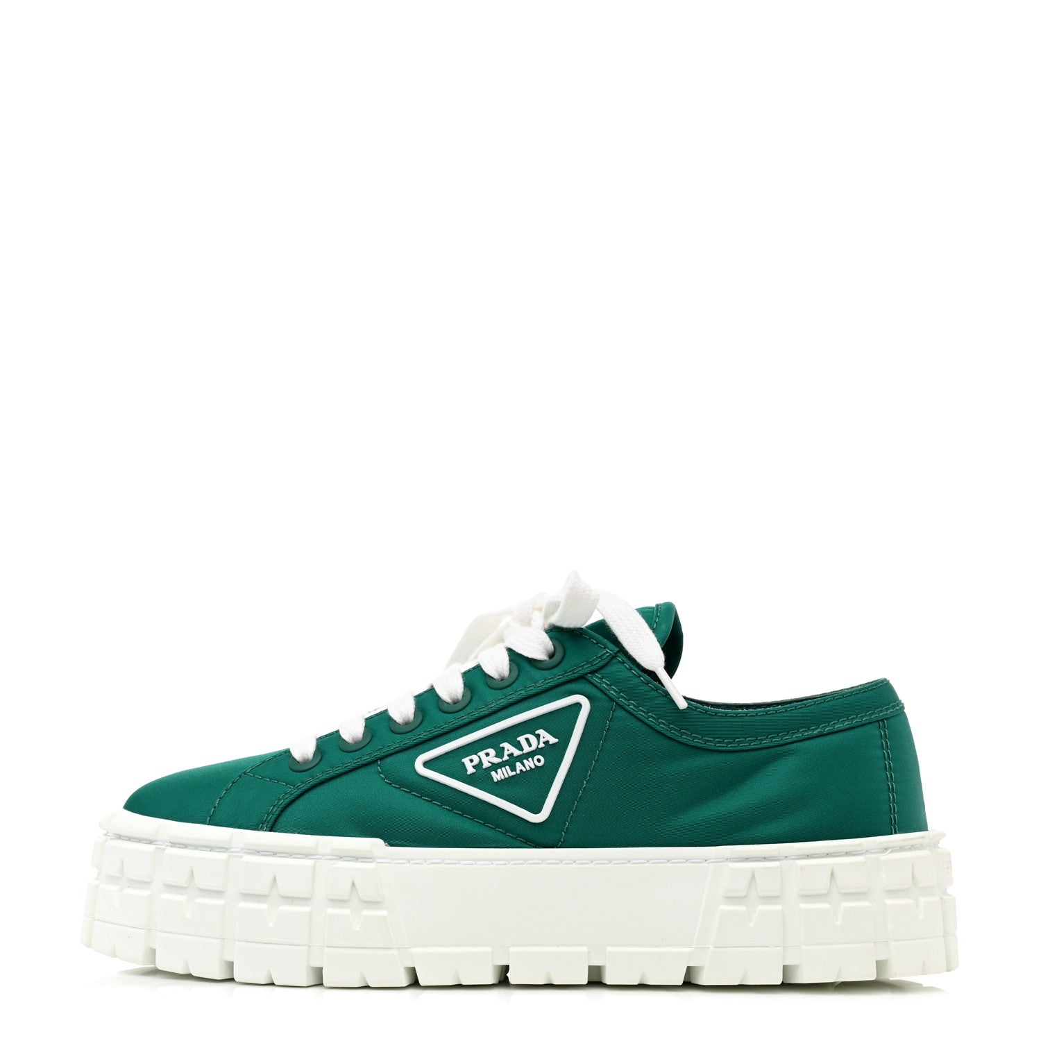 Prada Re-Nylon Gabardine Triangle Logo Double Wheel 50mm Sneakers 39.5 Assenzio 1 of 8
