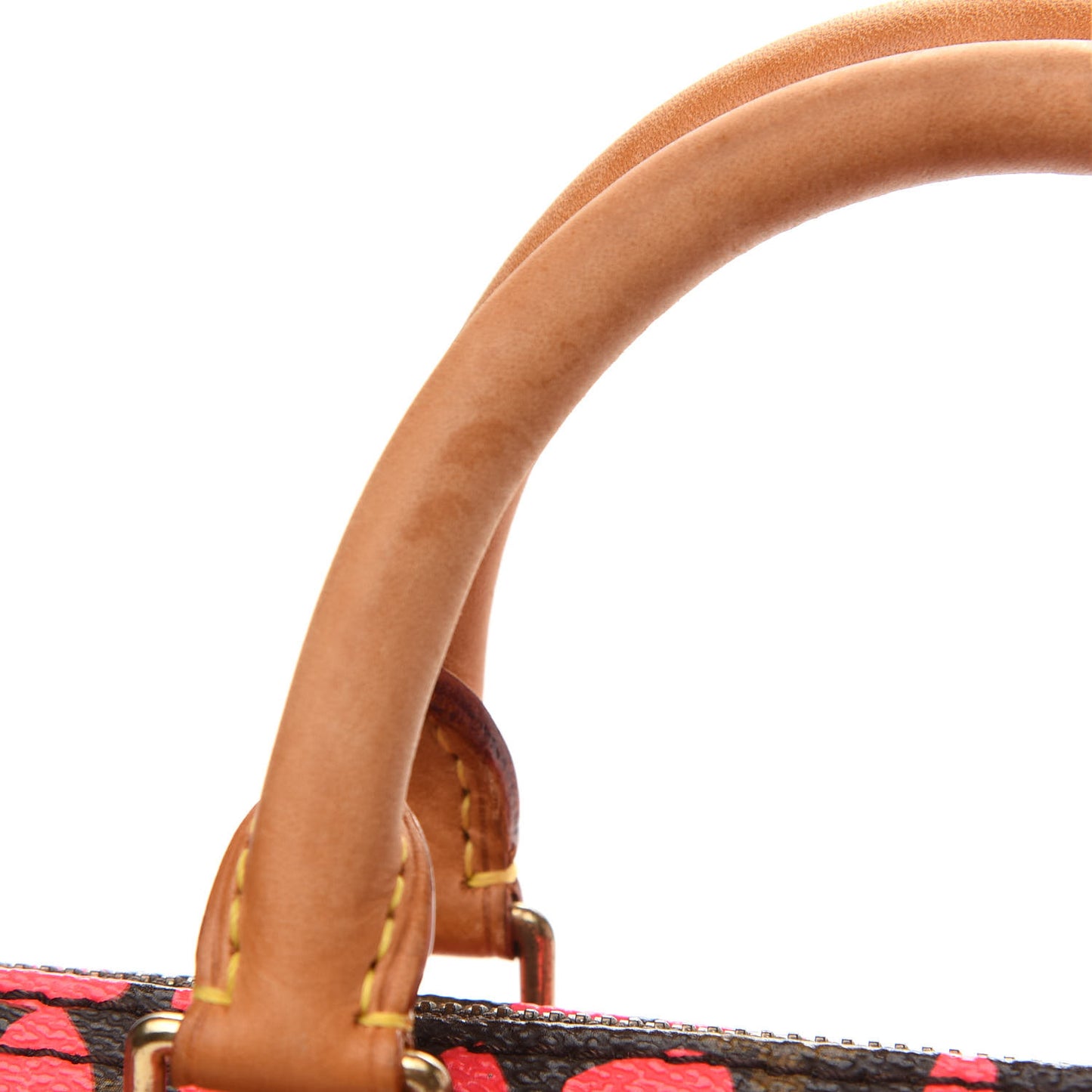 Monogram Graffiti Speedy 30 Fuchsia