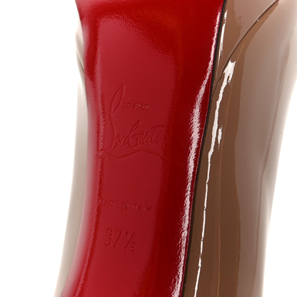 Christian Louboutin Patent New Simple 120 Pumps 37.5 Nude 8 of 9