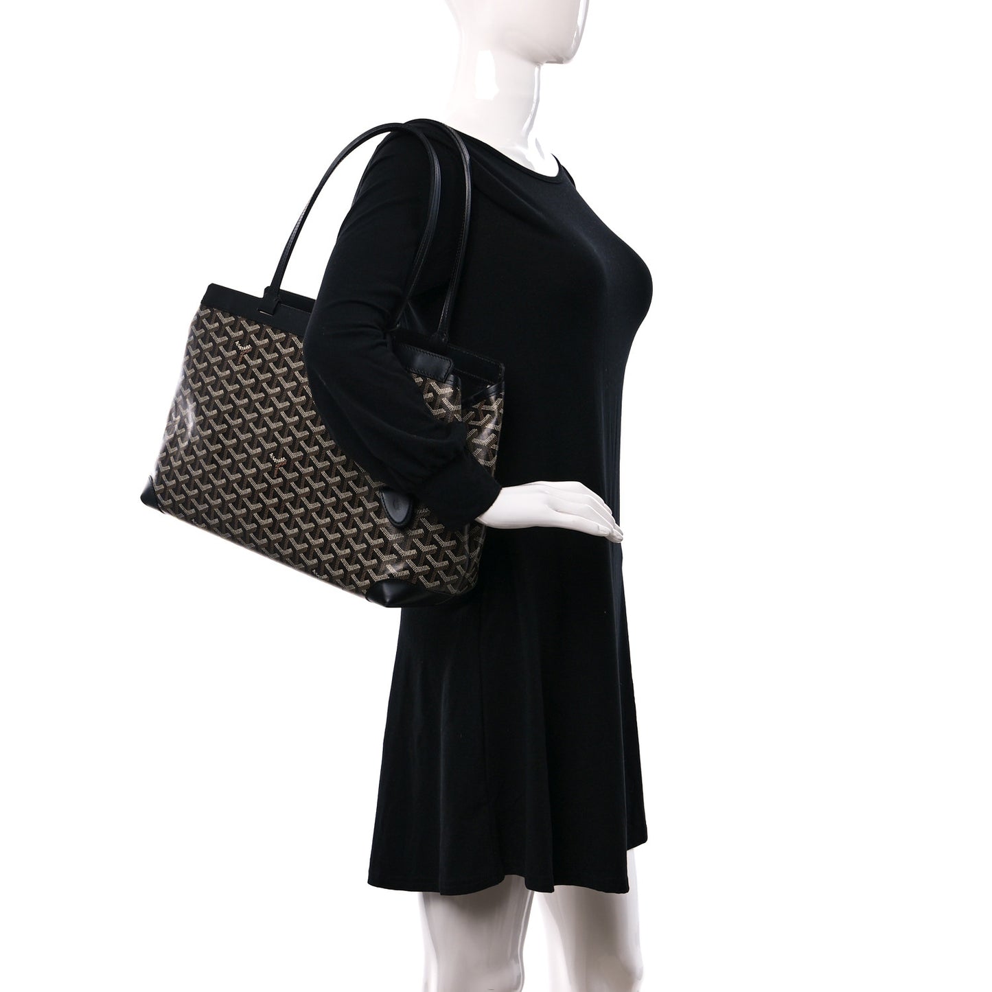 Goyardine Bellechasse PM Black