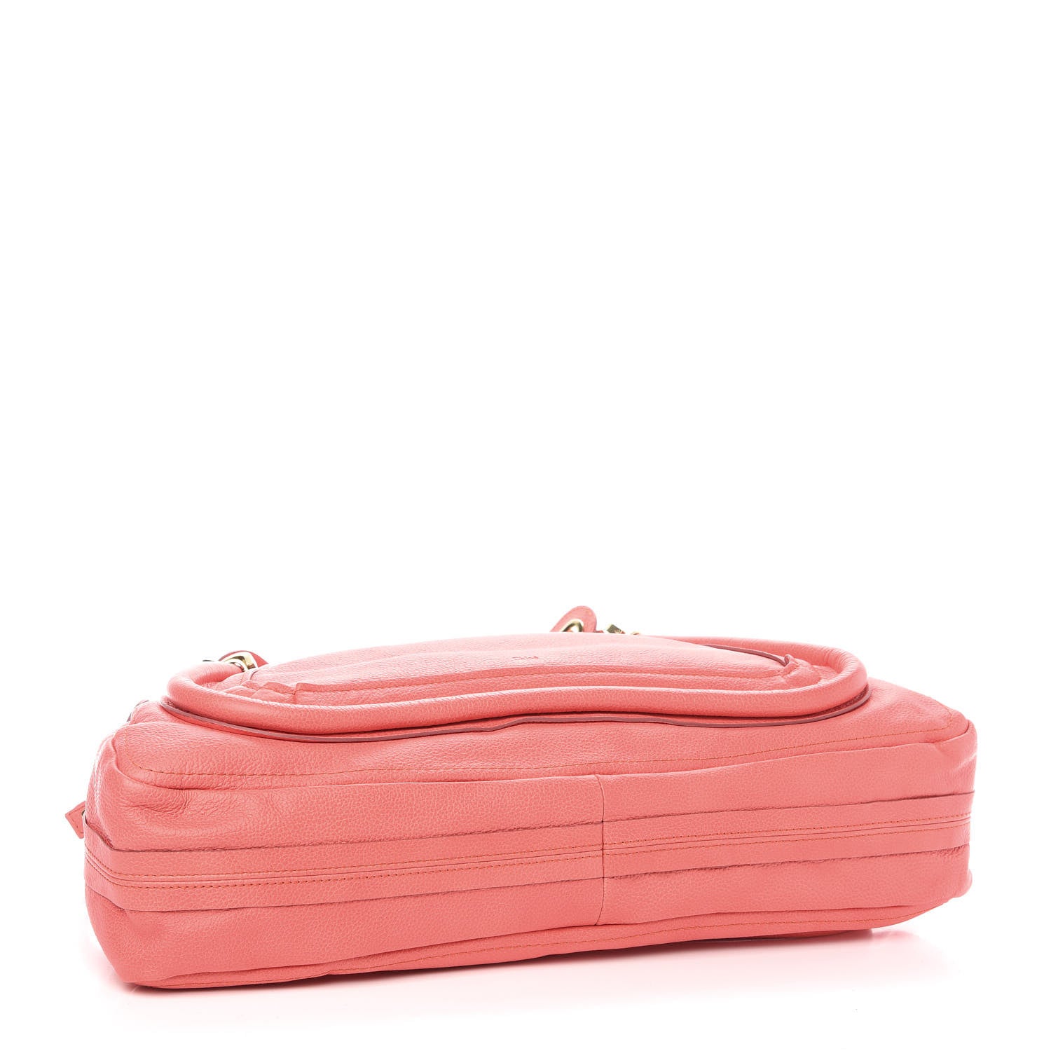 Chloe Calfskin Large Paraty Coral 3 of 10