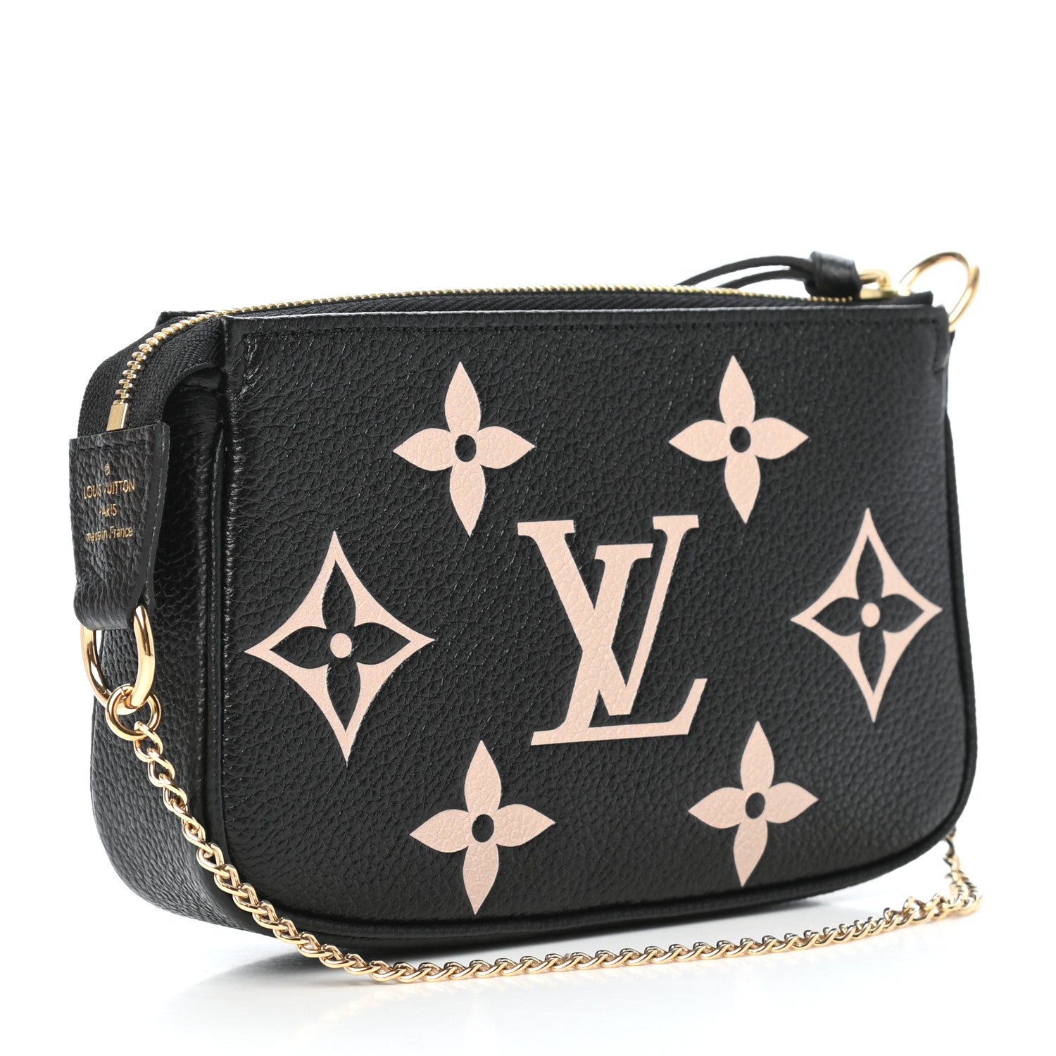 Louis Vuitton Empreinte Monogram Giant Mini Pochette Accessories Black 4 of 7