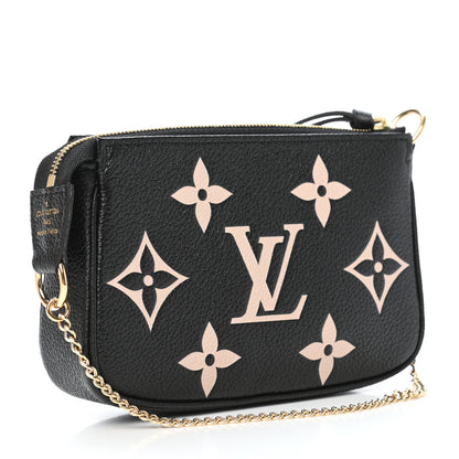 Louis Vuitton Empreinte Monogram Giant Mini Pochette Accessories Black 4 of 7