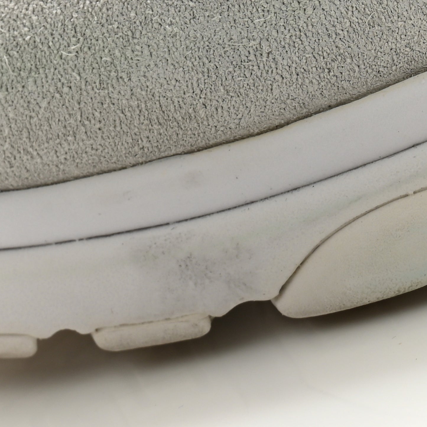 Suede Calfskin Lambskin High Top CC Sneakers 36.5 White Blue