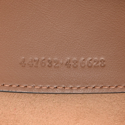 Gucci Calfskin Matelasse Small GG Marmont Chain Shoulder Bag Porcelain Rose 7 of 11