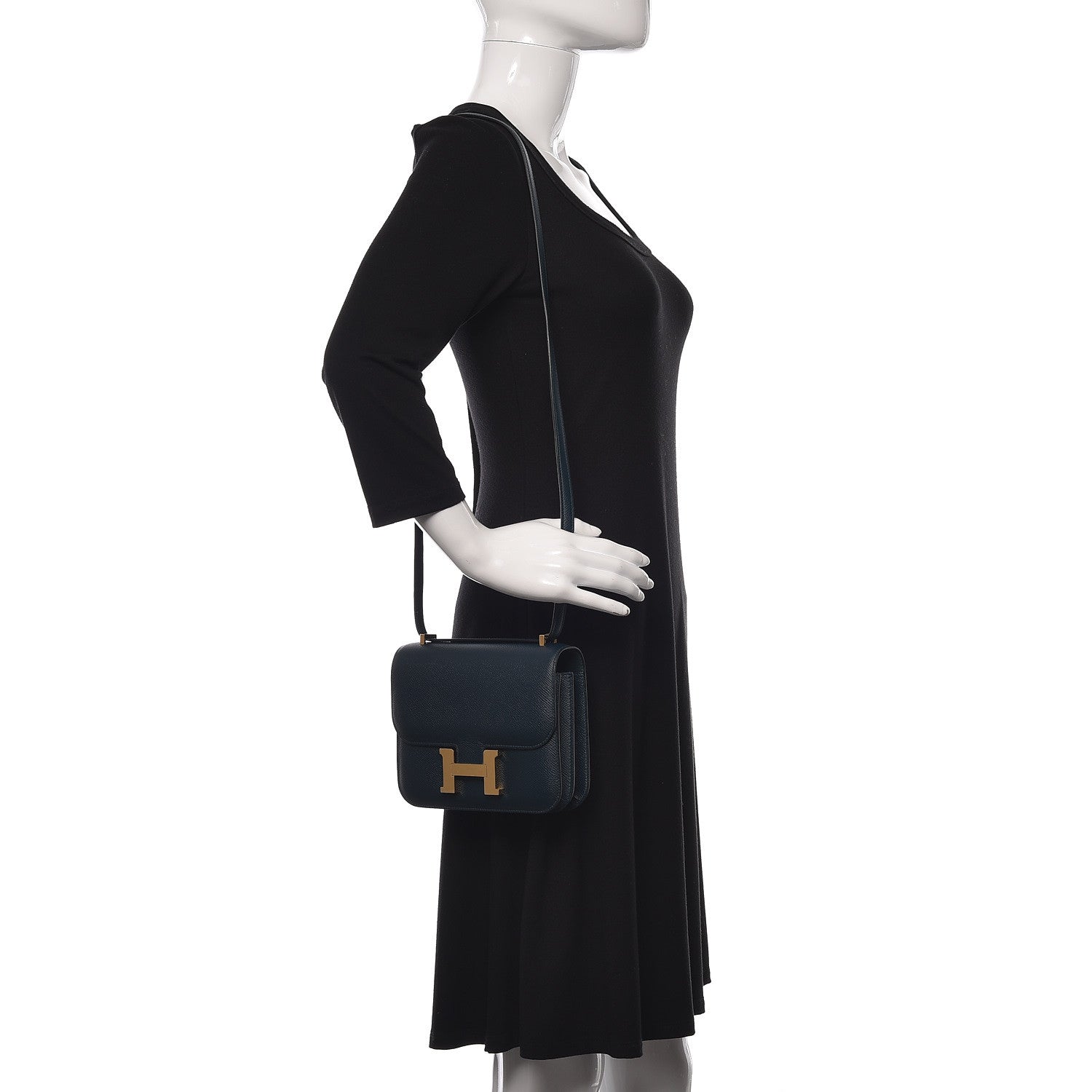Hermes Epsom Constance 18 Vert Cypress 2 of 11