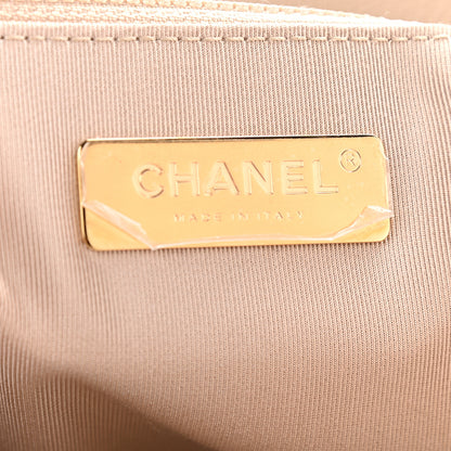 Chanel Goatskin Quilted Maxi Chanel 19 Flap Beige 6 of 9