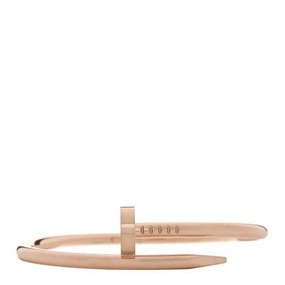Cartier 18K Pink Gold Juste Un Clou Bracelet 15 1 of 5