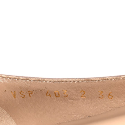 Valentino Garavani Nappa Rockstud Ballerina Flats 36 Poudre 7 of 10