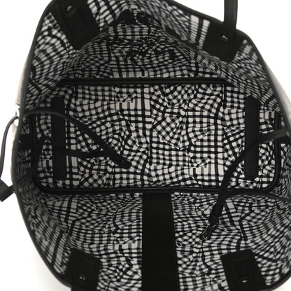 MCM Visetos Medium Liz Reversible Shopper Tote Black 4 of 16