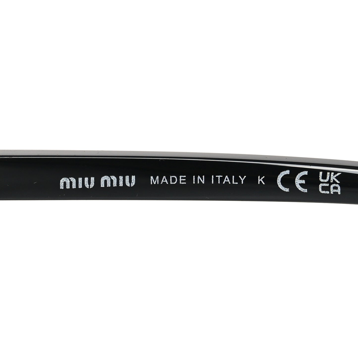 Acetate Shield Sunglasses SMU A01 Black
