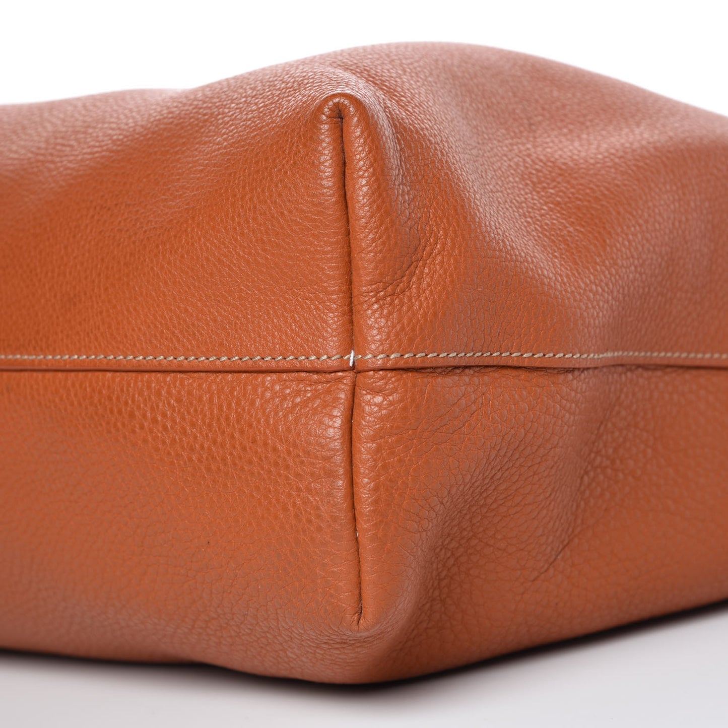 Vitello Daino Shopping Tote Rame