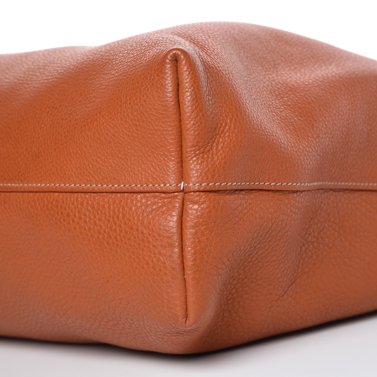Prada Vitello Daino Shopping Tote Rame 6 of 17