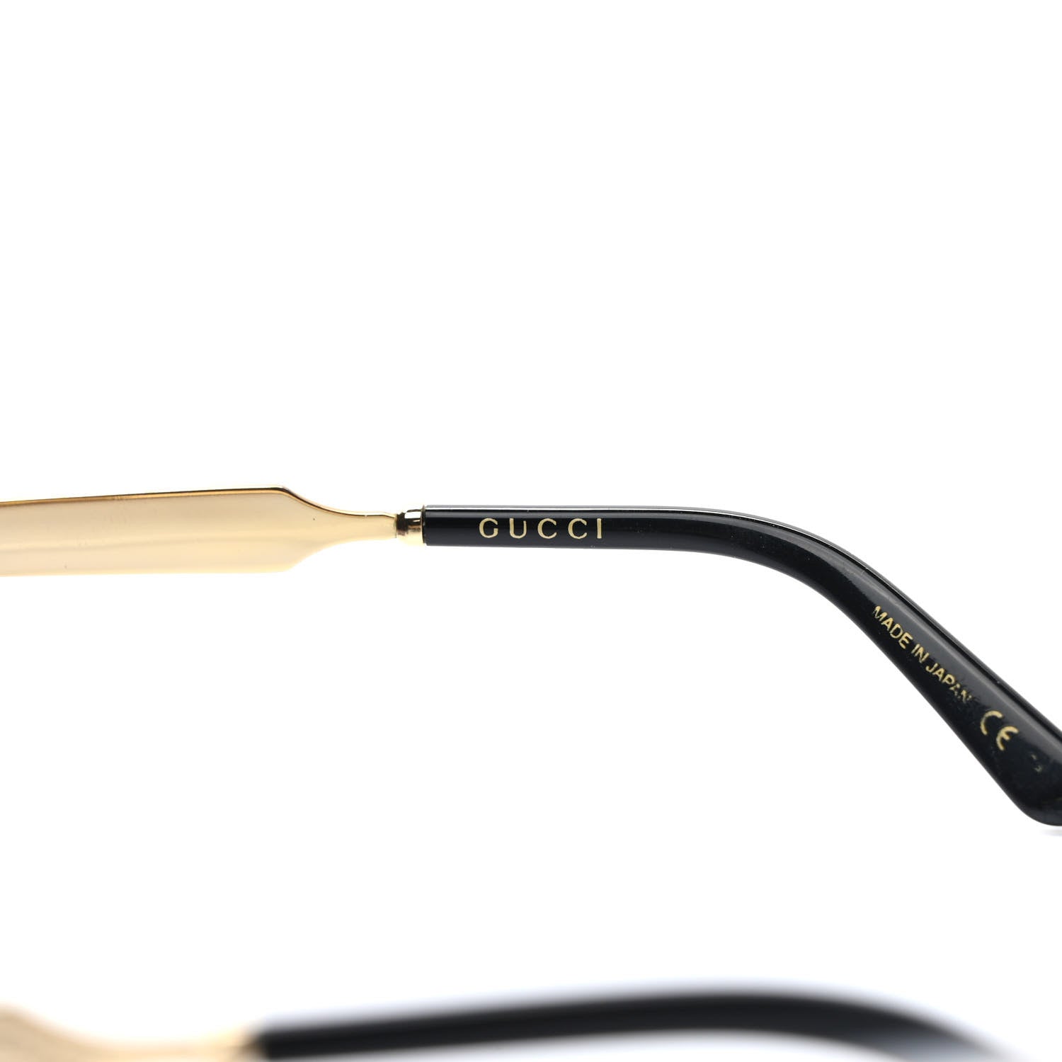 Gucci Acetate Oversized Butterfly Sunglasses GG 0076S Black 6 of 9