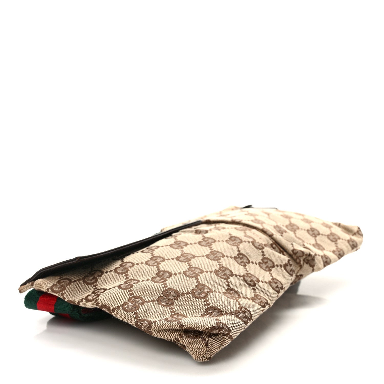 Gucci Monogram Web Belt Bag Dark Brown 4 of 9