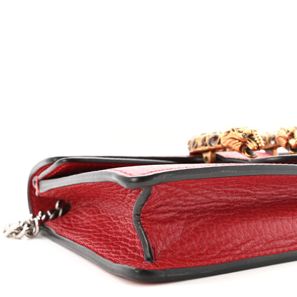 Gucci Calfskin Super Mini Dionysus Shoulder Bag Hibiscus Red 8 of 9