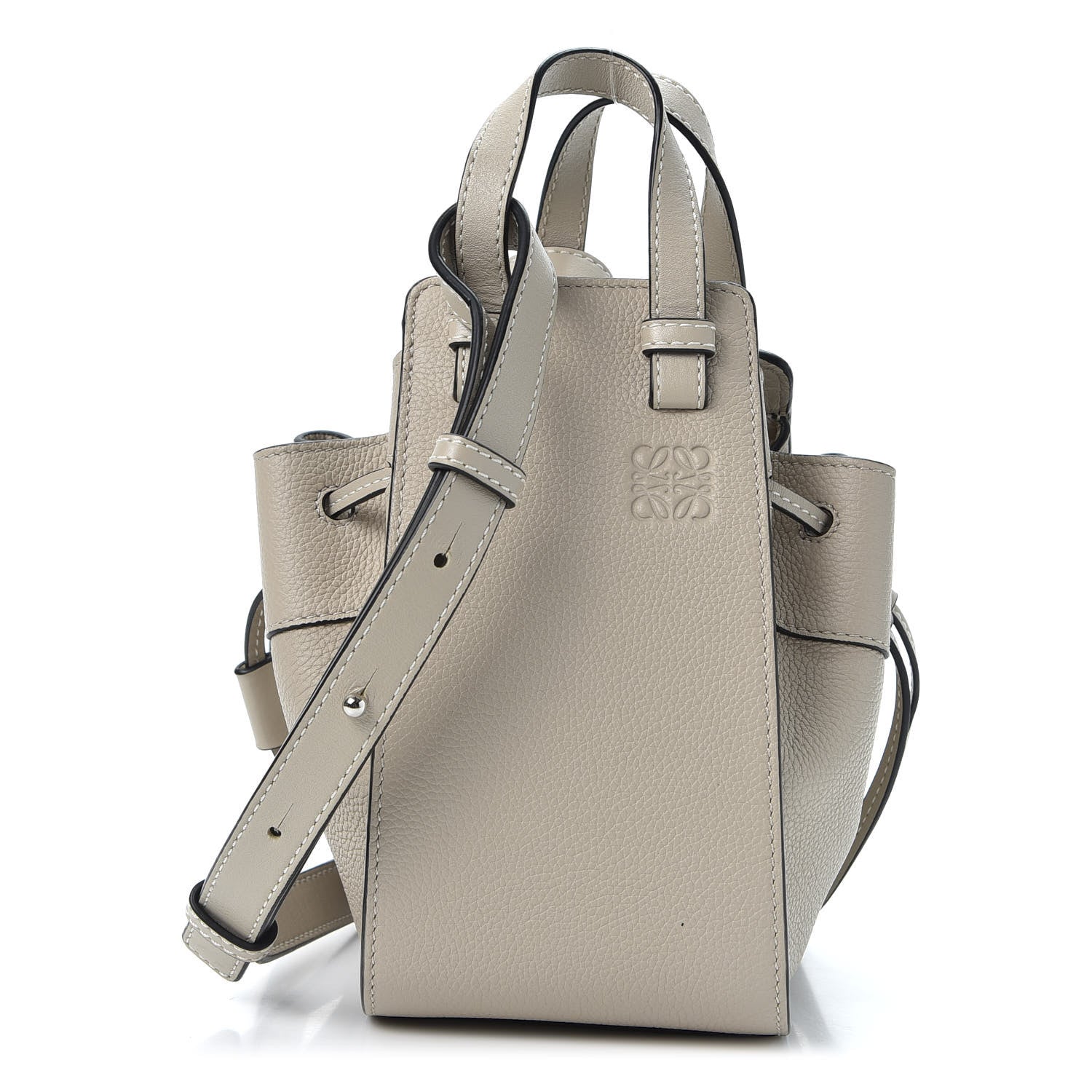 Loewe Grained Calfskin Mini Hammock Shoulder Bag Soft White 1 of 9