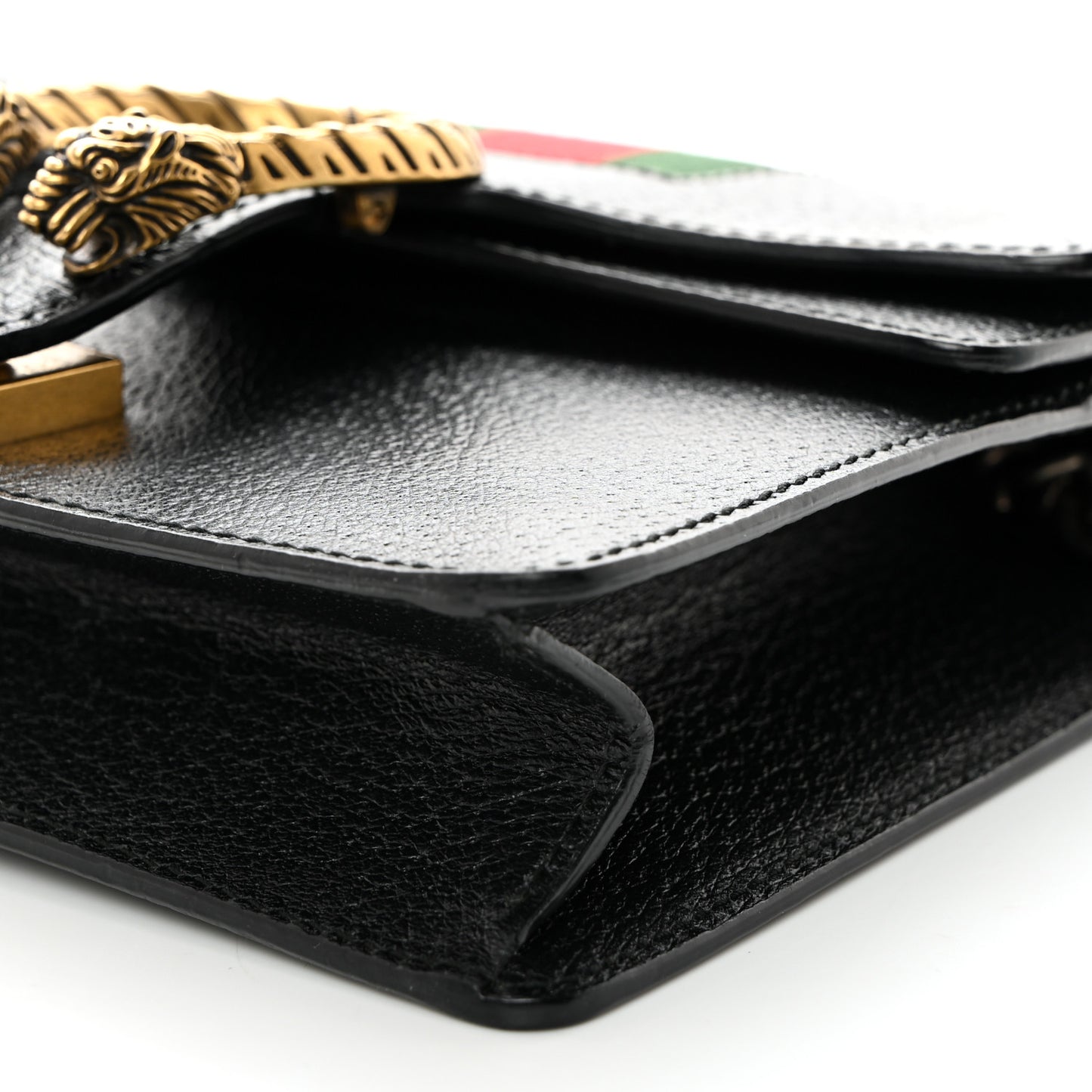 Calfskin Web Mini Dionysus Shoulder Bag Black