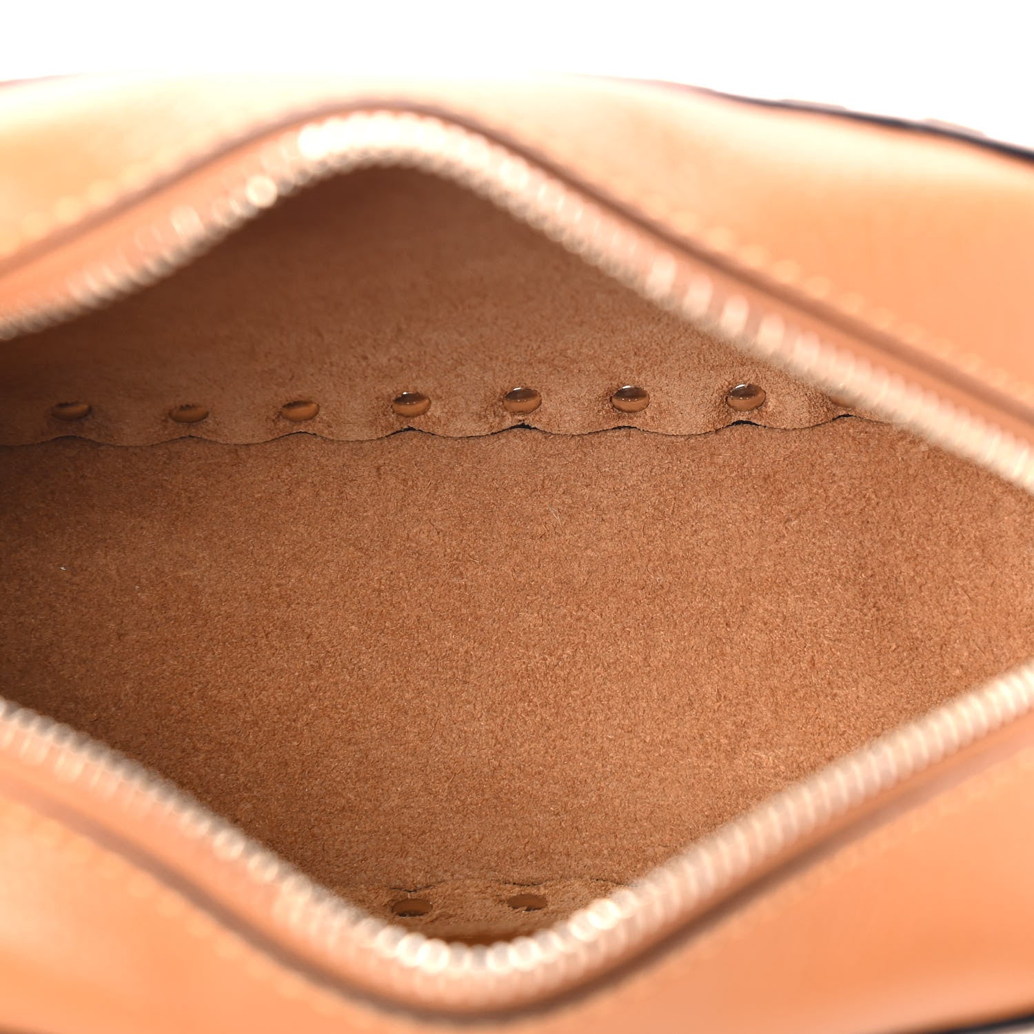 Valentino Garavani Calfskin Rockstud Camera Crossbody Bag Tan 4 of 4