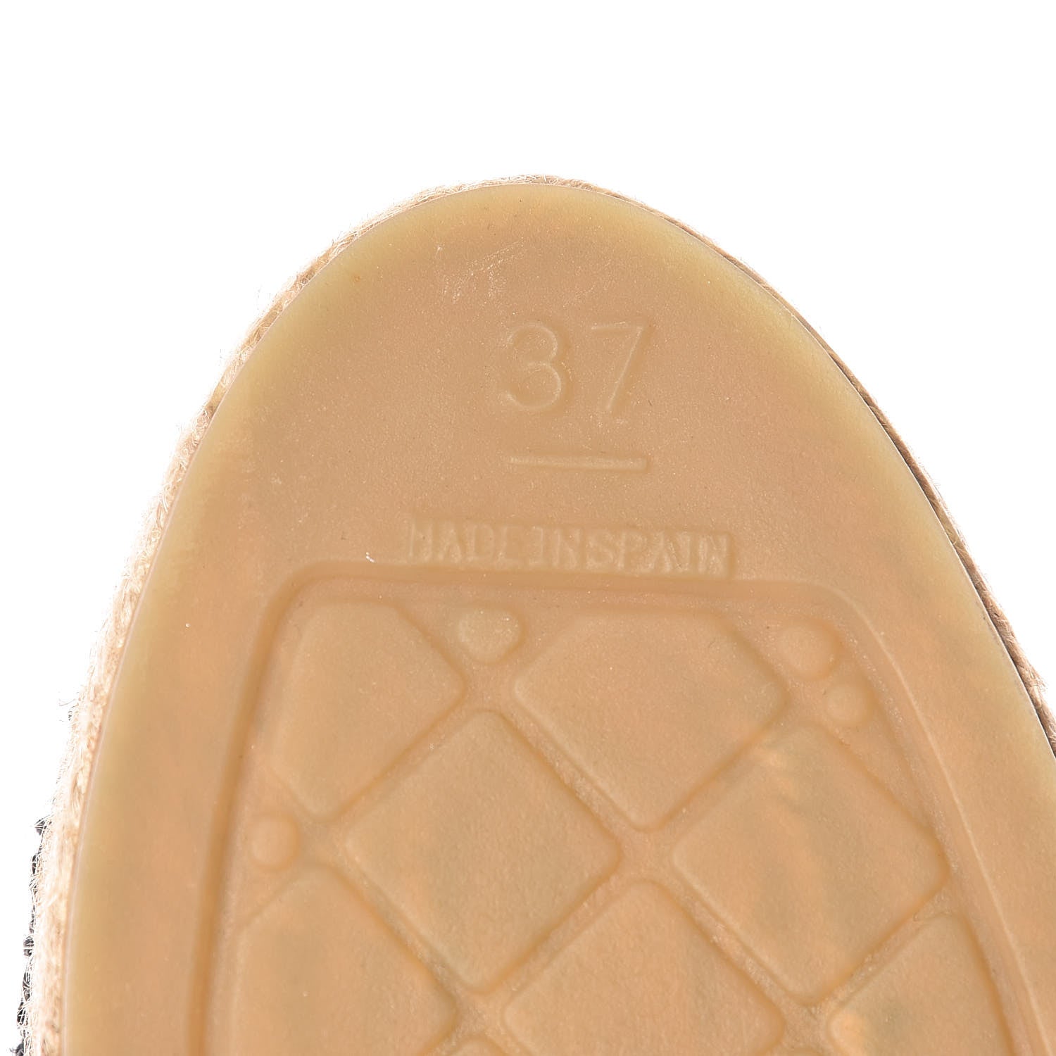 Chanel Metallic Tweed Grosgrain CC Espadrilles 37 Black Gold 6 of 10