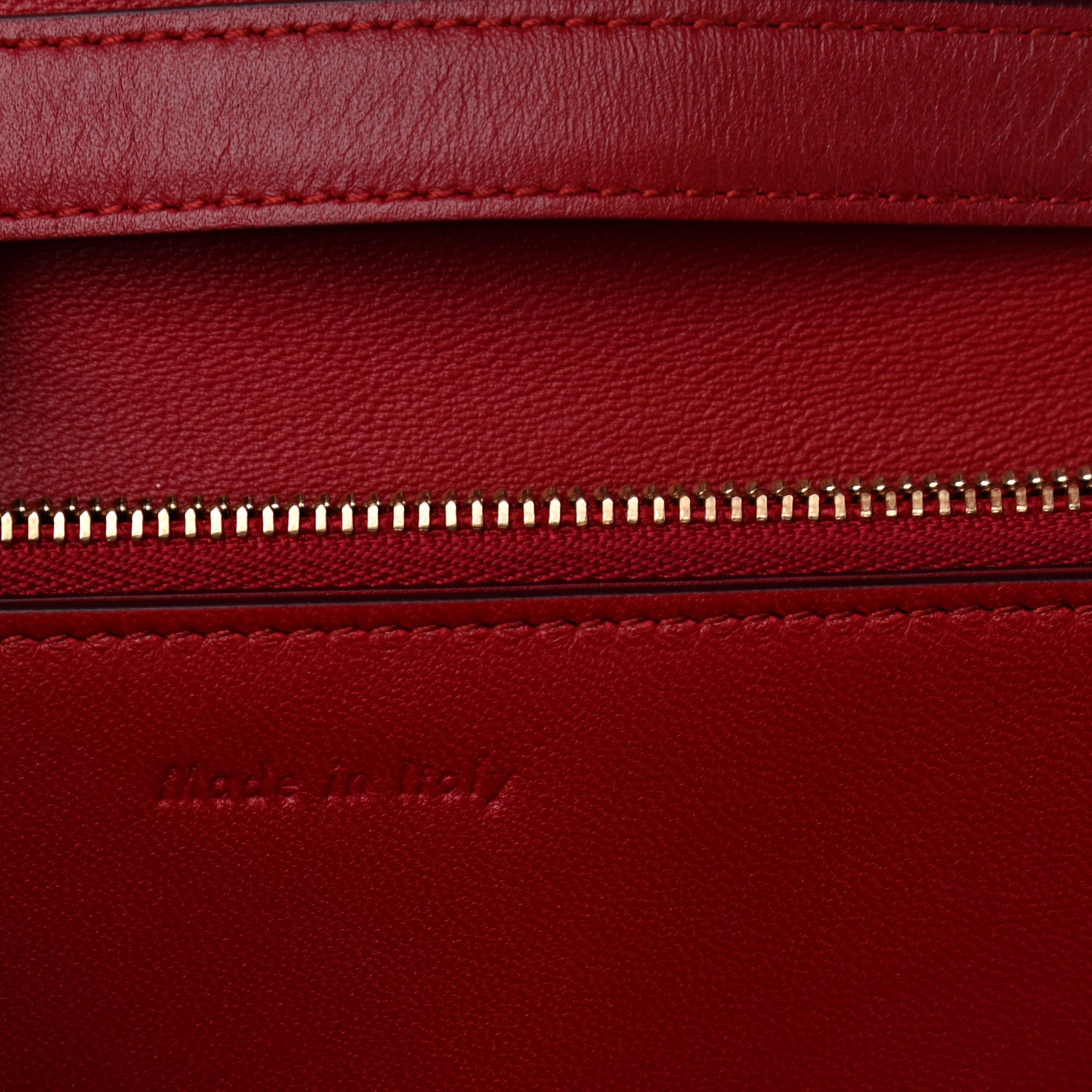 Celine Box Calfskin Medium Classic Box Flap Bag Red 7 of 13