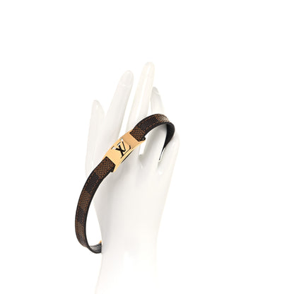 Louis Vuitton Damier Ebene Sign It Bracelet 2 of 6