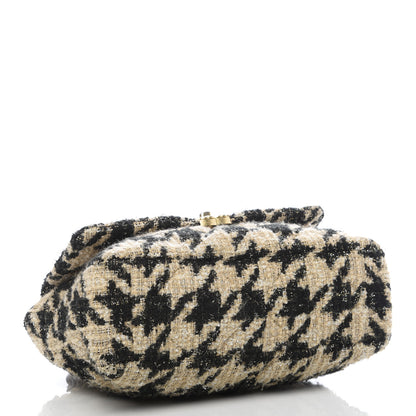 Chanel Tweed Large 19 Flap Beige Black 5 of 11