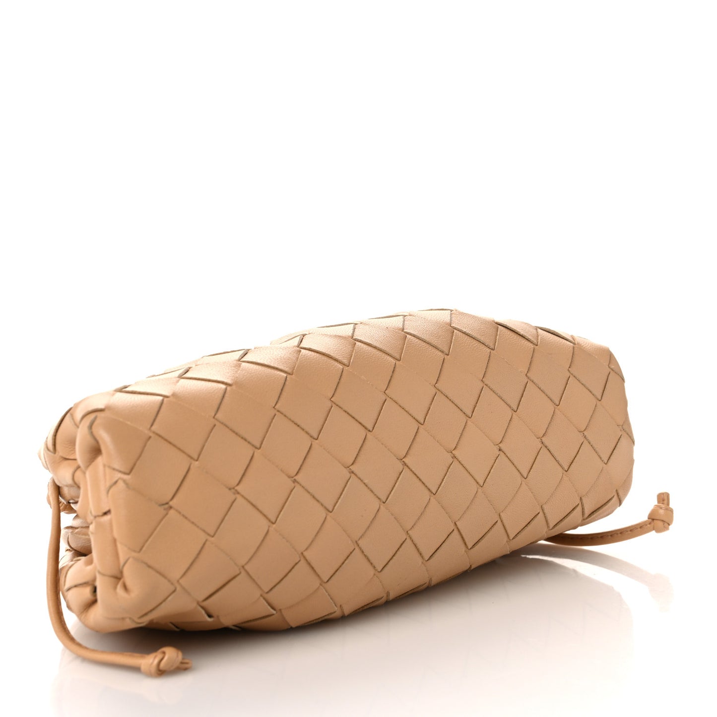 Nappa Intrecciato The Mini Pouch Almond