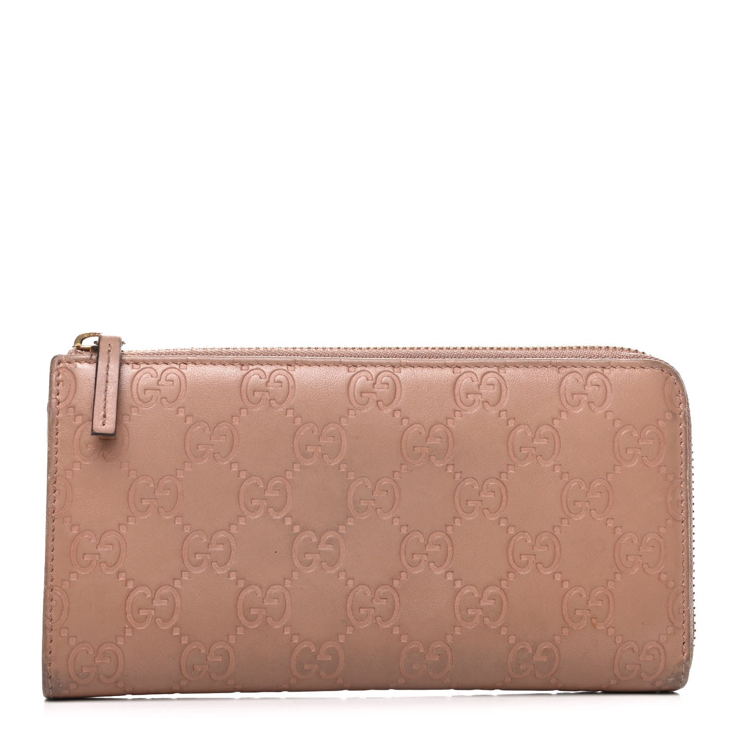 Gucci Guccissima Donna Long Wallet Camelia 1 of 8