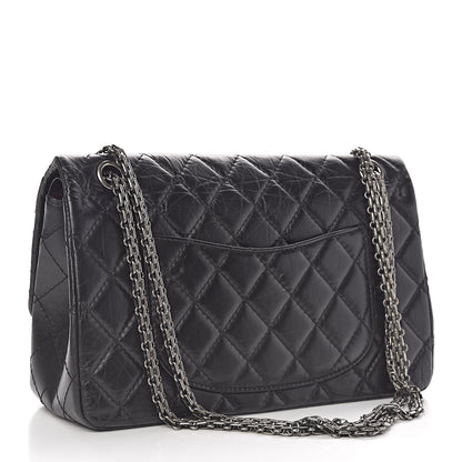 Chanel Aged Calfskin Quilted 2.55 Reissue 226 Flap Black 3 of 10