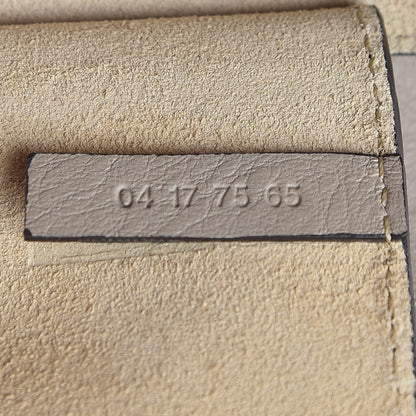 Chloe Suede Calfskin Mini Faye Shoulder Bag Motty Grey 10 of 11
