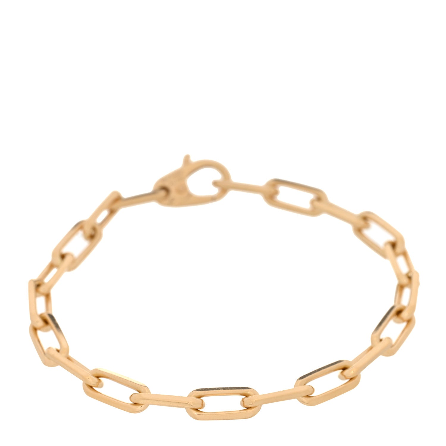 Cartier 18K Yellow Gold Santos de Cartier Link Chain Bracelet 1 of 4