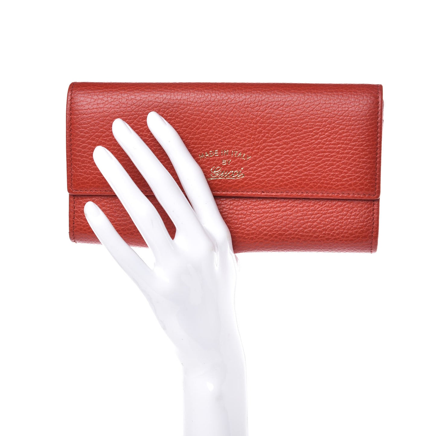 Dollar Calfskin Swing Continental Wallet Oxidation