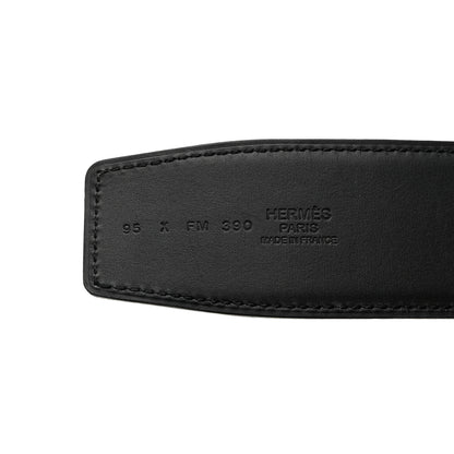 Hermes Epsom Swift 42mm Constance 2 Belt 95 38 Gold Black 8 of 11