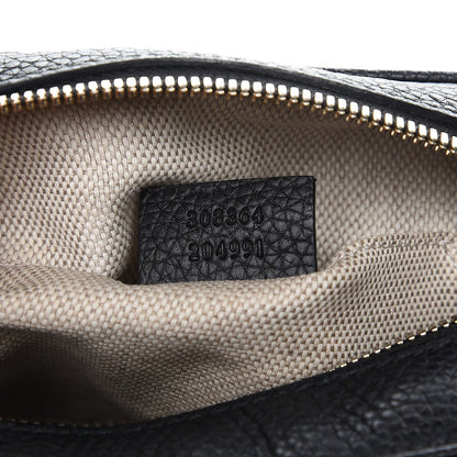 Gucci Pebbled Calfskin Small Soho Disco Bag Black 7 of 7