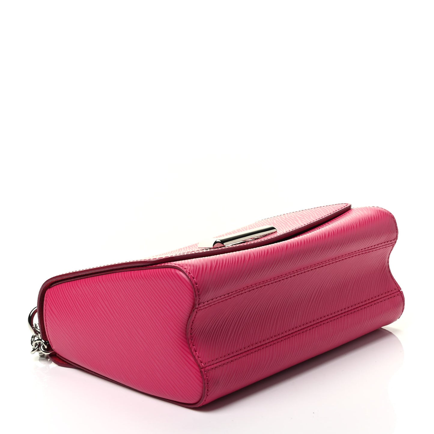 Epi Twist Shoulder Bag MM Hot Pink