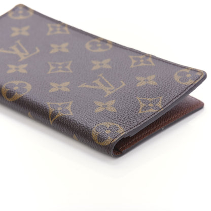 Louis Vuitton Monogram Porte Valeurs Checkbook Wallet 6 of 9