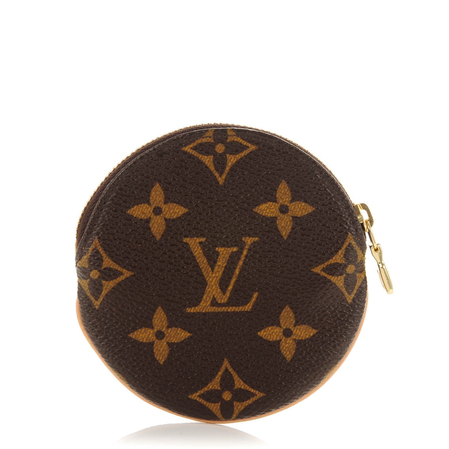 Monogram Round Coin Purse