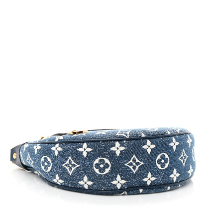 Louis Vuitton Monogram Jacquard Denim Loop Bleu 4 of 9