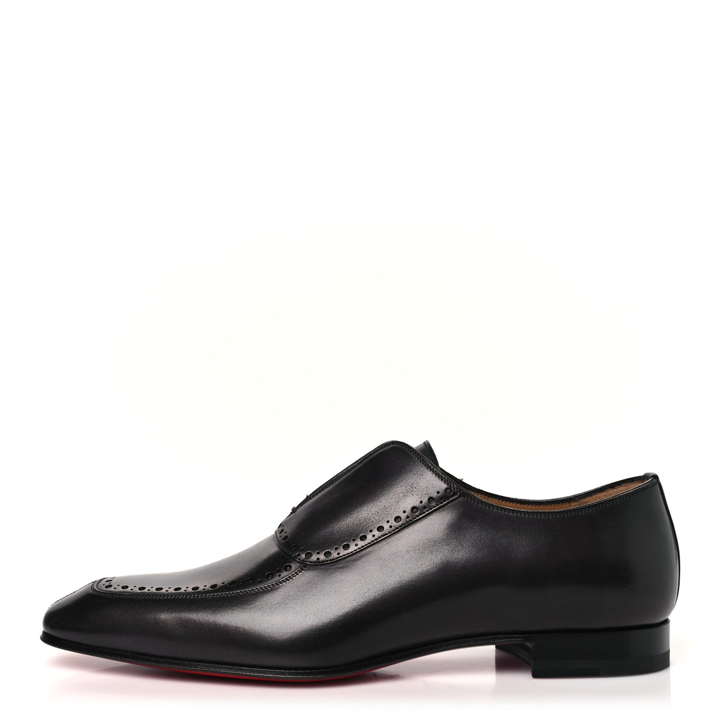 Calfskin Mens Lafitte On Flat Loafers 42 Black