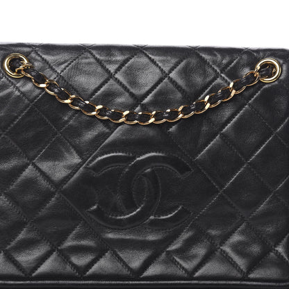 Chanel Lambskin Quilted Small Single Flap Black 9 of 11