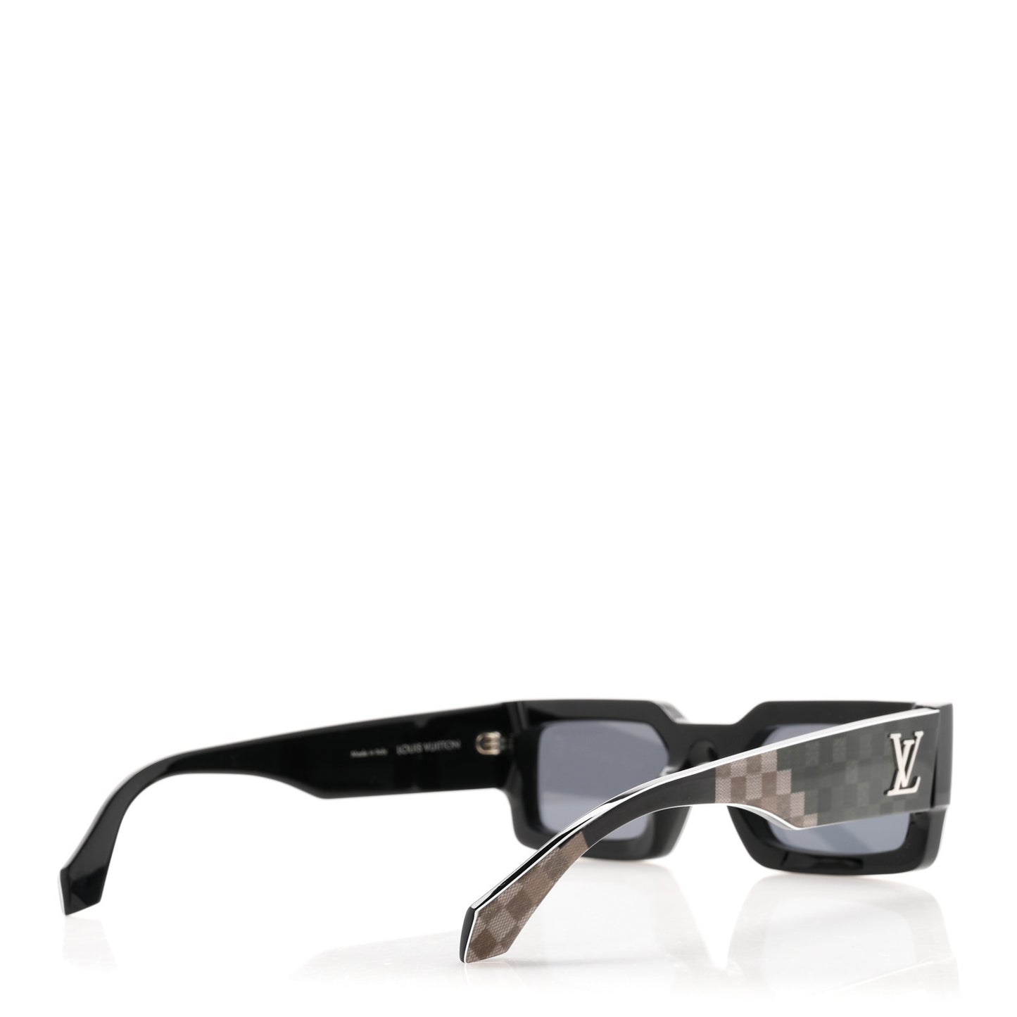 Acetate Damier Camouflage LV Clash Sunglasses Z2395W