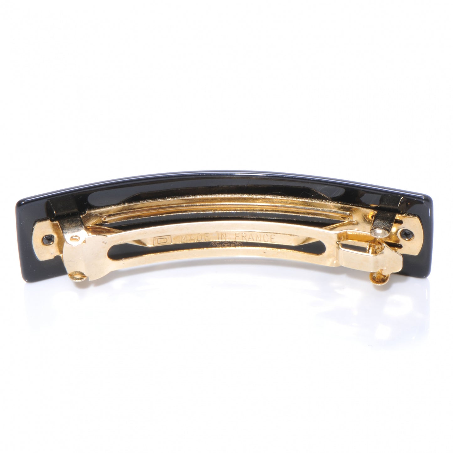 CC Crystal Barette Black