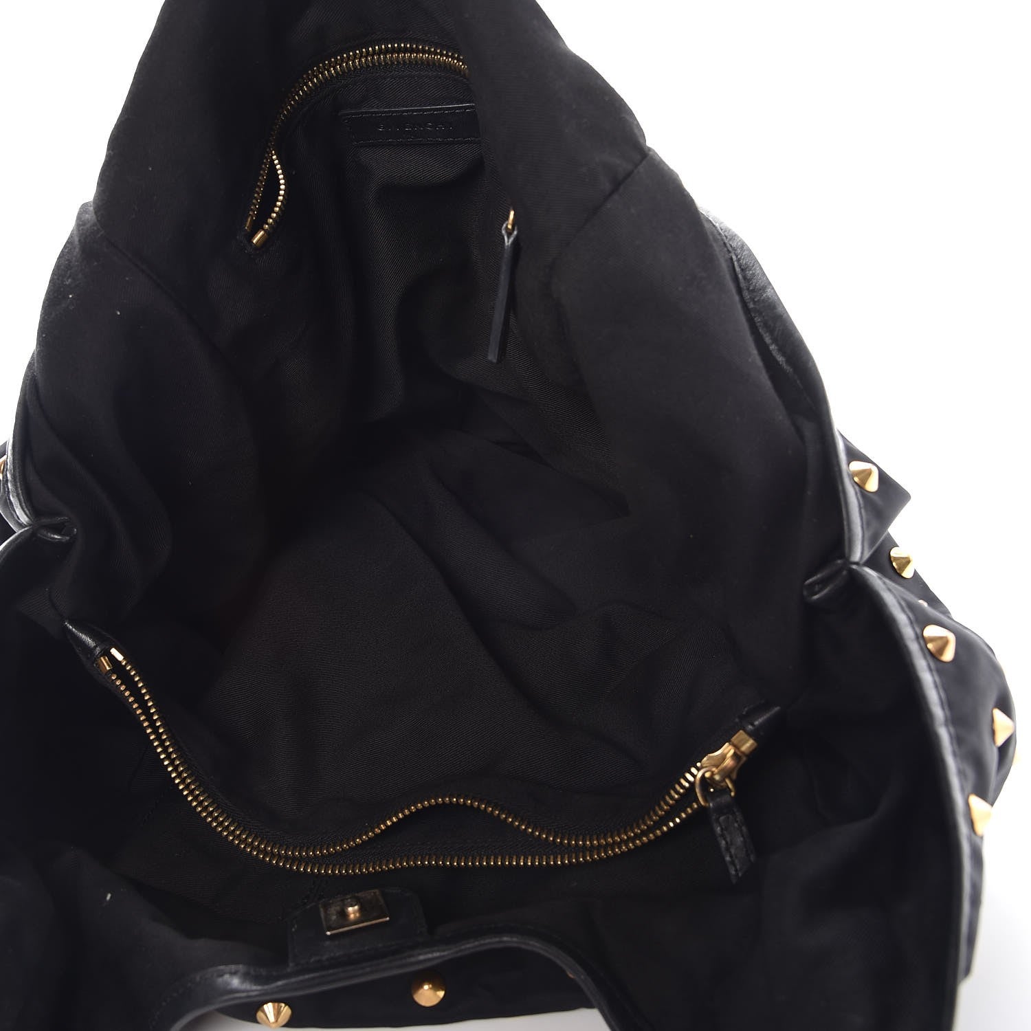 Givenchy Nylon Studded Shoulder Bag Black 5 of 15