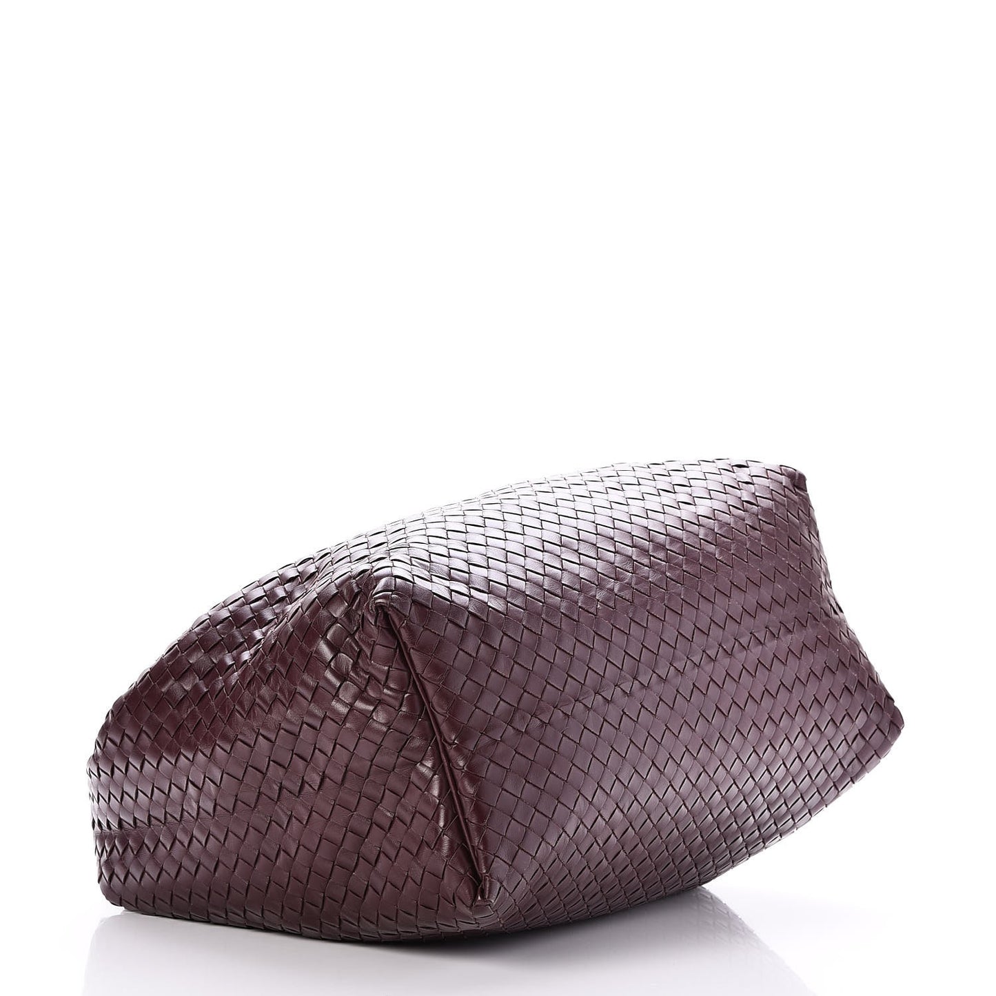 Nappa Intrecciato Sloane Hobo Aubergine