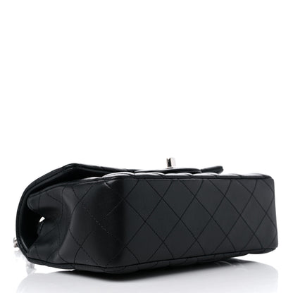 Chanel Lambskin Quilted Mini Rectangular Flap Black 4 of 11