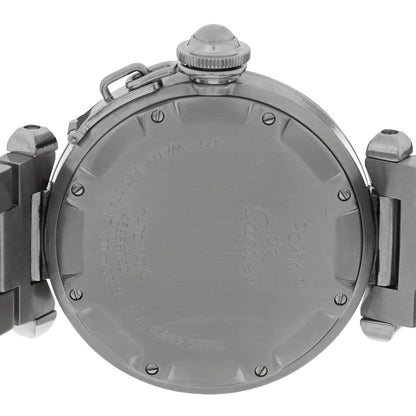 Cartier Stainless Steel 35mm Pasha GMT Automatic Watch 4 of 5