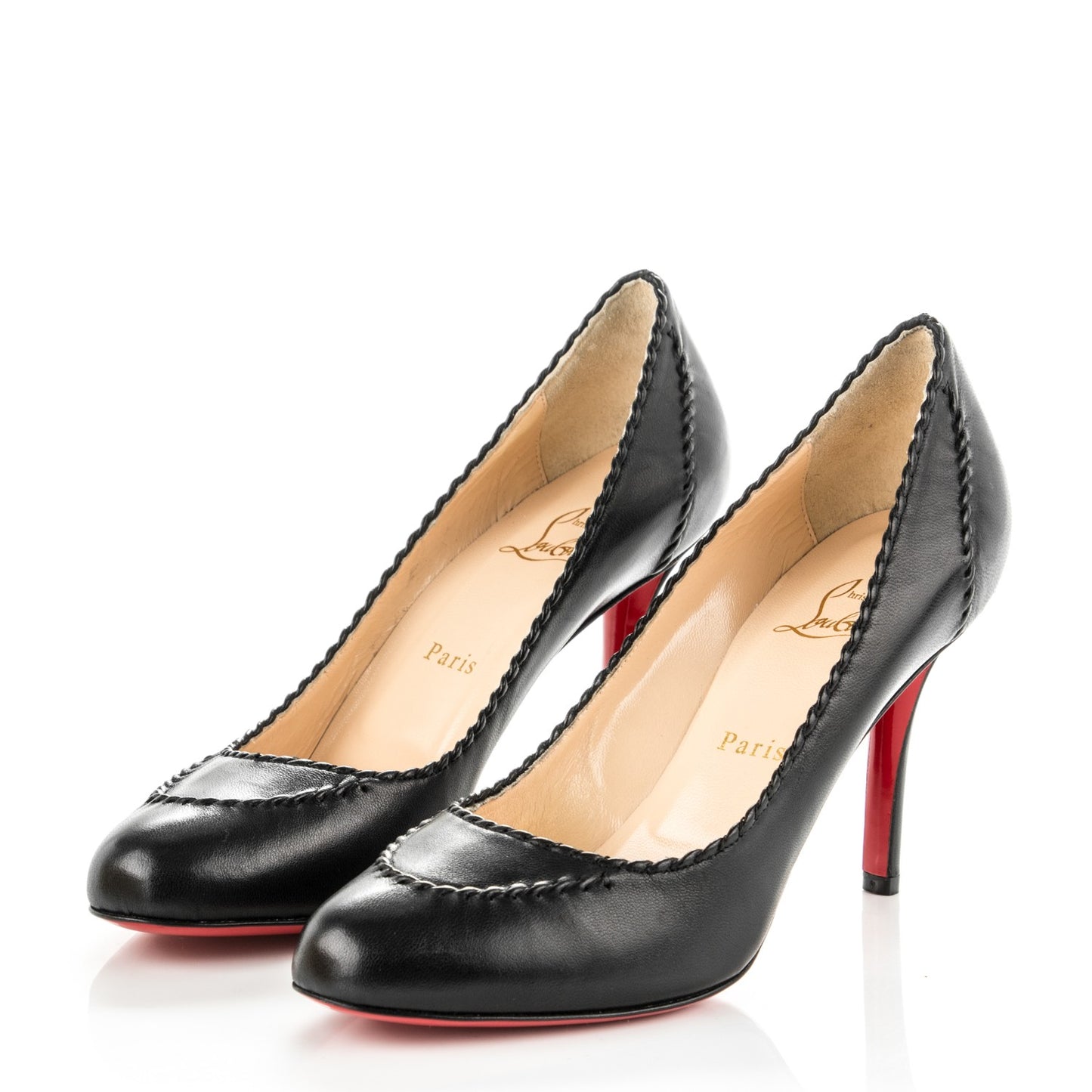Shiny Nappa Marpelissimo 85 Pumps 39 Black